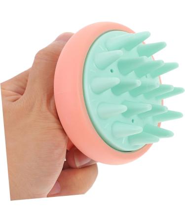 SEWOART Hair Shampoo Brush - Anti-Hair Loss Scalp Massage & Swimming Brush - Pink Suction Cup - 8.00x8.80cm - Buy Online on GoSupps.com