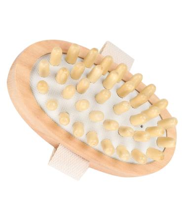 Shower massage brush hair-head skin-spa-bath massager wooden body brush muscle relaxation palms sauna bath massage scrubber for women and men