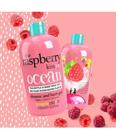 Buy Raspberry Kiss Bath & Shower Gel 500ml | Luxurious Fragrance for All Skin Types | International Shipping Available - Buy Online on GoSupps.com