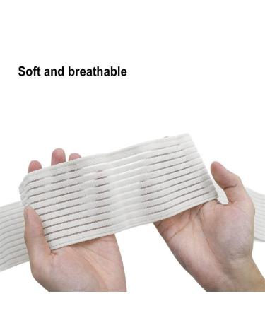 Breast Implant Stabilizer Band | Elastic Compression Strap for Augmentation & Sports | Chest Support Wrap (White - Buy Online on GoSupps.com