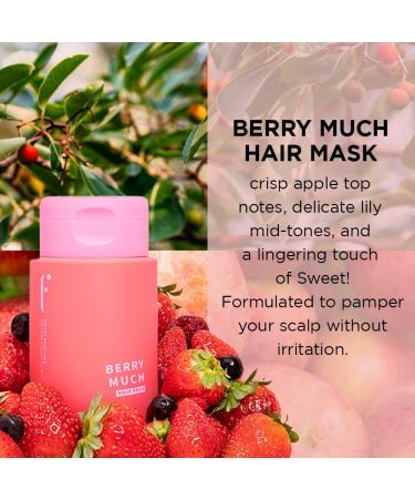 LEAVE-IN HAIR MASK - Korean Gloss Treatment for Frizzy & Dry Hair | Hydrating Biotin Repair Mask (BERRY MUCH - Buy Online on GoSupps.com