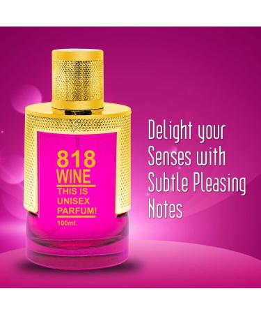HP_818 Wine Eau De Parfum for Women 100 ml | Warm Inviting Red wine scent eau de parfum | Ylang Ylang Plum & | Best Date Night Fragrance | Gift For Women - Buy Online on GoSupps.com