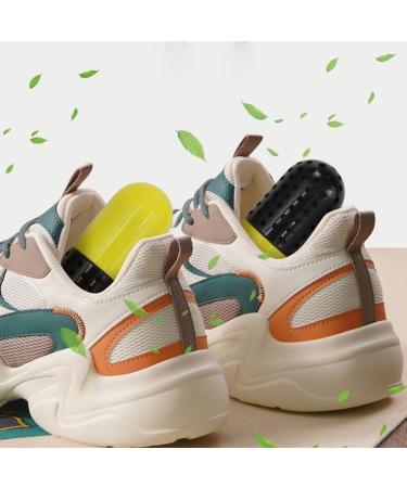 Buy 6 PCs Natural Shoe & Carpet Deodorizer Pills | Odor Remover for Sneakers Closets Cars & Gym Bags - Rechargeable & Spill-Free - Buy Online on GoSupps.com
