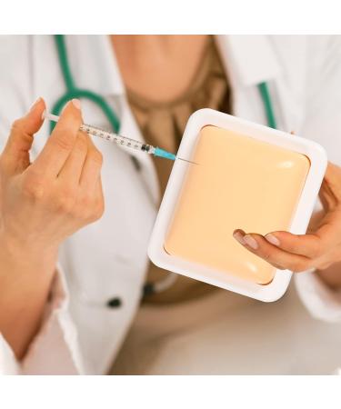Baluue Silicone Intramuscular Injection Training Pad - Human Skin Trainer - Buy Online on GoSupps.com