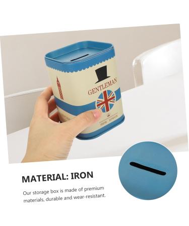 Minkissy Razor Blade Storage Box - 3-Set Dispenser & Waste Container for Easy Shaving - Iron Blue 7.6x7.6cm - Buy Online on GoSupps.com