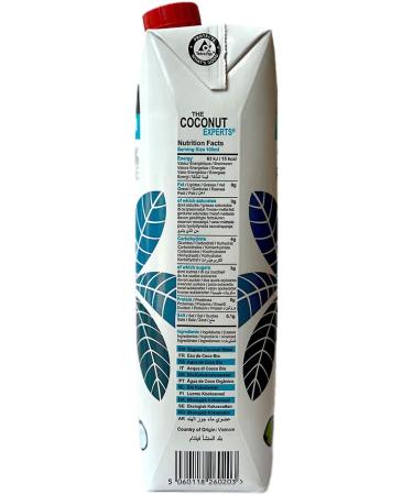 Cocofina | Cocofina Natural Coconut Water | 8 x 1l - Buy Online on GoSupps.com