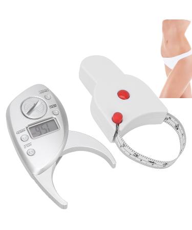 Electronic Body Fat Measuring Slide | Digital LCD Display & Skin Fold Analysis | Accurate Body Measurement Tool - Buy Online on GoSupps.com