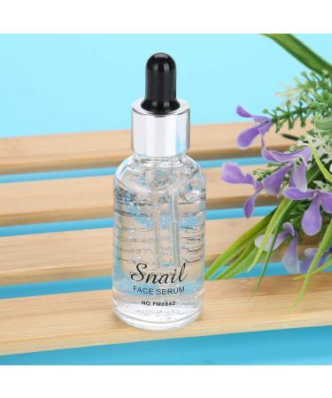 Hydrating Snail Serum - Anti-Aging Face Essence with Collagen | Moisturizing Striae & Wrinkle Cream - 30ml - Buy Online on GoSupps.com