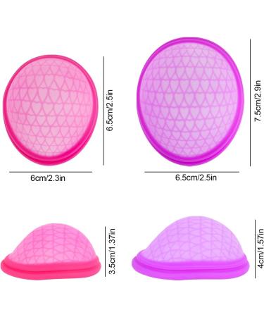 CTDMJ Menstrual Disc Set of 2 (S & L) + Storage Bag | Reusable Medical-Grade Silicone | Soft Period Disc | Feminine Hygiene Cups - Buy Online on GoSupps.com