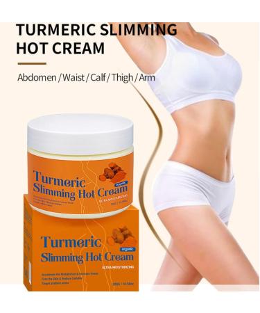 Turmeric Hot Cream Turmeric Body Building Cream Turmeric Slimming Hot Cream Fat Burning Cream Anti-cellulite Full Body Slimming Cream Skin Tightening Cellulite Body Lotion - Buy Online on GoSupps.com