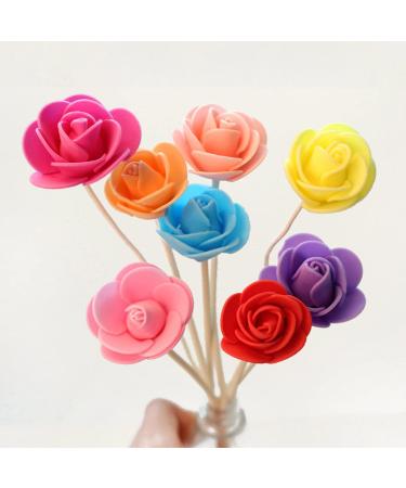 20 Pcs Wood Rattan Sticks - Fragrance Diffuser Replacement Sticks for Essential Oils & Aromatherapy - Buy Online on GoSupps.com