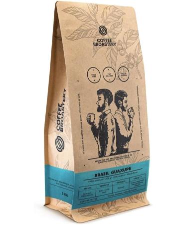 Coffee Broastery Coffee Beans Set 2x1kg 2000g | Brazil Guaxupe | Brazil Mogiana | Brazilian | Specialty Coffee | Freshly Roasted - Buy Online on GoSupps.com