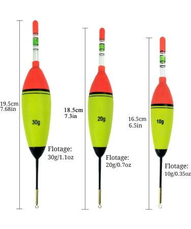 QualyQualy 5-Piece EVA Fishing Set + 10 Smelly Light Poses - Bright Lighting Kit for Enhanced Fishing - 10g Swimming Capacity - Buy Online on GoSupps.com