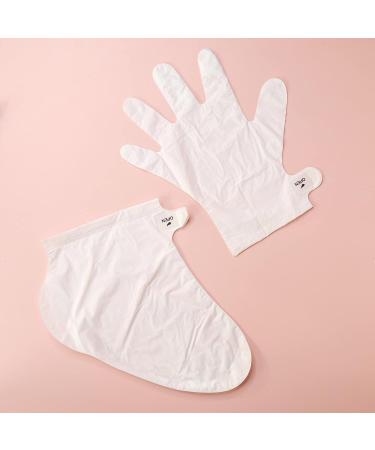 W7 Moisturizing Hand & Foot Mask Treatment - Intense Hydration Glove & Sock Set - 2 Pairs with Shea Butter, Vitamin E, and Coconut Oil - Buy Online on GoSupps.com