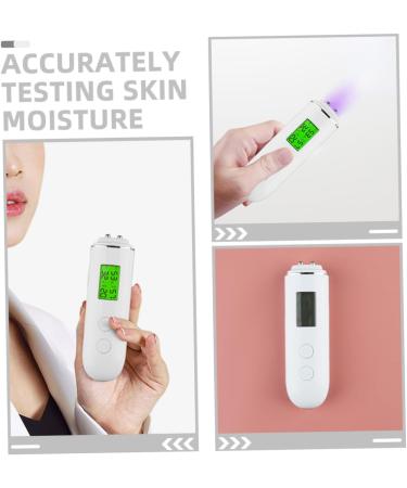 FOMIYES Skin Tester Skin Care Pen Oil Digital Skin Oil Sensor Plastic Shell White - Buy Online on GoSupps.com