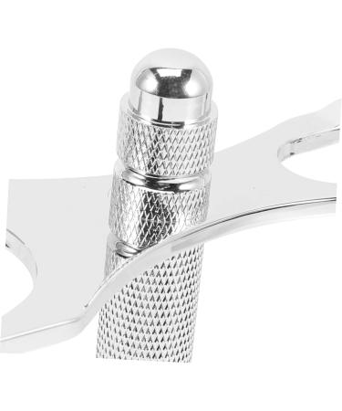 PopetPop Razor Holder Gift Set for Men - Travel Aluminum Alloy Stand for Safety Razor & Brush Perfect Shaving Accessory - Buy Online on GoSupps.com