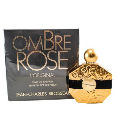 Jean Charles Brosseau Ombre Eau de Parfum Spray for WoMen L'original Rose 3.4 Fluid Ounce