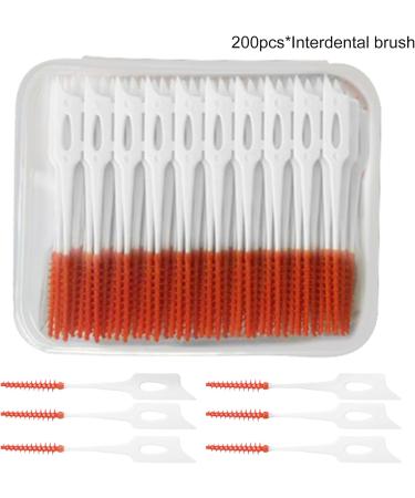 Sivono 200 StK Interdental Brushes - Soft Spiral Design for Effective Cleaning | Dental Floss Sticks for Optimal Oral Care - Buy Online on GoSupps.com