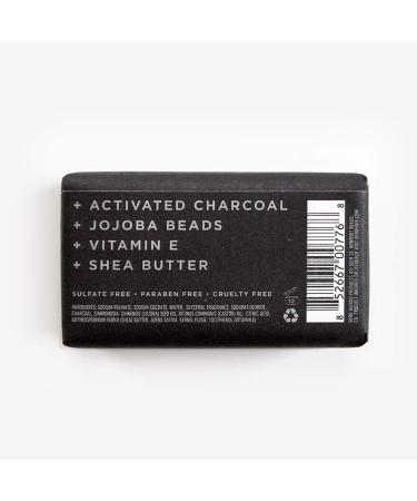 Byrd Charcoal Exfoliating Bar Soap - Smokey Sea Salt 5 oz | Hairdo Products - Buy Online on GoSupps.com