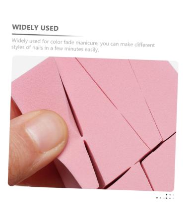 Buy 3 Nail Gradient Sponges - Soft Makeup Applicators & Manicure Tools | Mini Pink Set for Flawless Gradient Nails - Buy Online on GoSupps.com