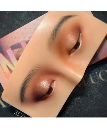 Silicone Face Eye Makeup Practice Board The Perfect Aid to Practicing Makeup Face Makeup Mannequin for Make Up and Lash Extention - Buy Online on GoSupps.com