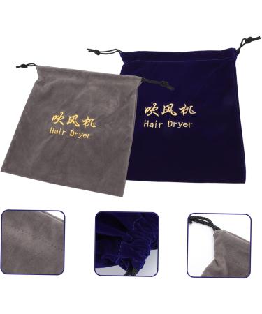 Baluue 6 Pcs Storage Bag Hair Dryer Pouch Travel Jewelry Bag Curl Hair Dryer Hair Dryer Dust Bag Velvet - Buy Online on GoSupps.com