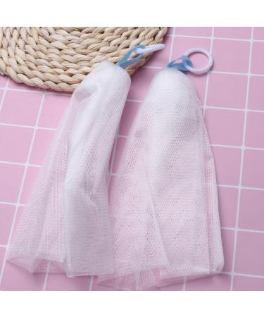 5PCS Exfoliating Foaming Net Premium Effective Easy Maker Face and Body Face Cleansing Soap - Buy Online on GoSupps.com