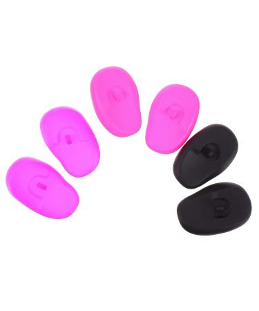 Lurrose 6 x Silicone Earmuffs for Hairdressers | Noise-Cancelling | Comfortable & Durable | Ideal for Salon Use - Buy Online on GoSupps.com