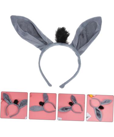 AUTSUPPL Little Donkey Headband Cute Headband Donkey Prop Women Headdress Girl Hair Accessory Party Hair Bands Adult Animal Ears Headband Headbands for Women Hair Accessories for - Buy Online on GoSupps.com