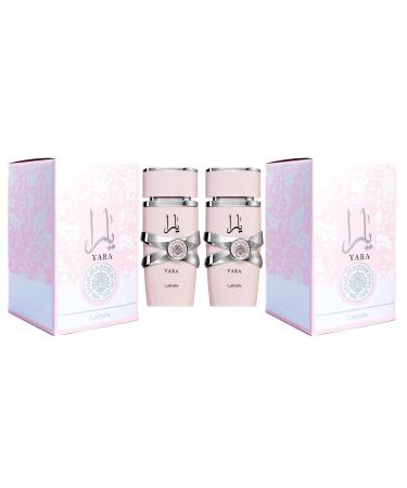 Lattafa Yara for Women Eau de Parfum Spray 3.4 Ounce (Pack of 2) - Buy Online on GoSupps.com