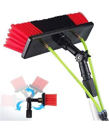 Extendable Water Spray Pole Brush Window Telescopic Pole Cleaning Brush Extendable Washing Brush Tool 36FT/10.8M - Buy Online on GoSupps.com