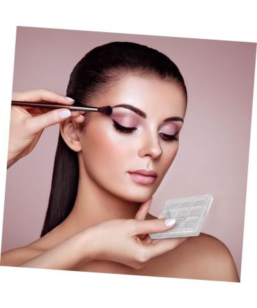 IWOWHERO Lip 3pcs Boxes Eye Shadow Box Eyeshadow Clear Cosmetic Case Empty Lipstick DIY Case Foundation Square Empty Eyeshadow - Buy Online on GoSupps.com