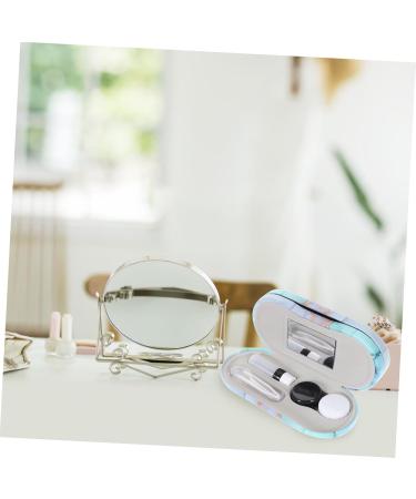 Solustre Double-Layer Glasses Case - Interchangeable Schnapps Glasses Holder Cute Travel Storage Box for Sunglasses & Contacts - Perfect for International Shipping - Buy Online on GoSupps.com
