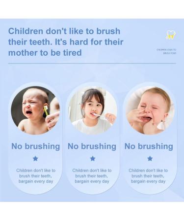 Buy Dijiusidy Silicone U-Shape Toothbrush for Kids - Manual Teeth Cleaning & Training Accessories in Blue | International Shipping - Buy Online on GoSupps.com