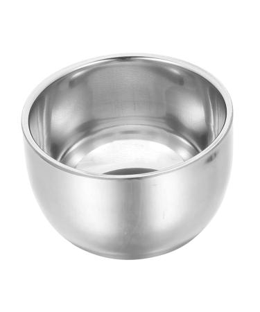 Wioneky foam foam for shaving foam men's shaving cup of shaving foam foam foam foam shell Razor cup metal comfortable shave Shaving travel soap shell double-walled stainless steel stainless steel