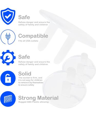 Child Proof Outlet Covers (38PCS) - Easy Install & Secure Electric Plug Protectors - Buy Online on GoSupps.com