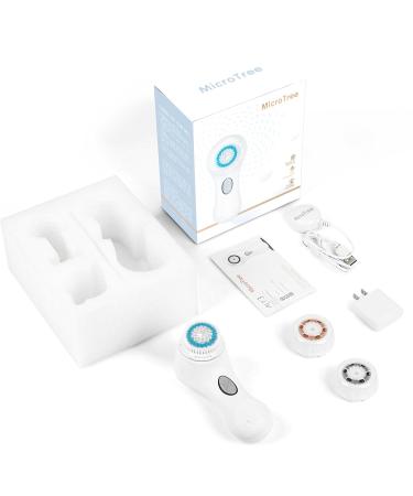 Sonic Facial Cleansing Brush - Waterproof Wireless Charging Exfoliating & Pore Minimizing - Perfect for All Skin Types - Pink - Buy Online on GoSupps.com