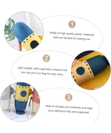 Beavorty Travel Toothbrush Holder - 2-Piece Storage Box Portable Blue Toothbrush Case (21x6.5cm) - Ideal for Travel & Accessories - Buy Online on GoSupps.com