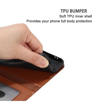 Buy Snclet Case for Redmi Note 11 - PU Leather Wallet Flip Cover with Card Compartment | International Shipping Available - Buy Online on GoSupps.com