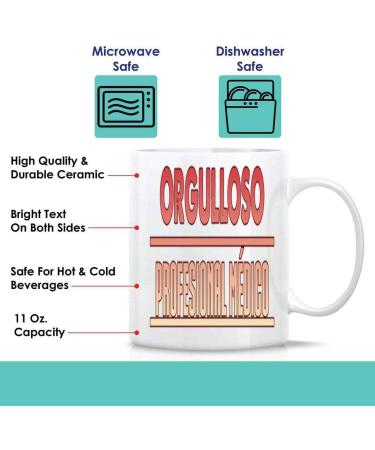 Unique Medical Professional Gift - Ghost Stethoscope Syringe Mug | 11 Oz Ceramic Coffee Cup for Men & Women - Perfect Gift Idea - Buy Online on GoSupps.com