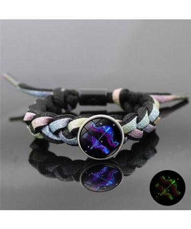 Worparsen Couple Bracelet Constellation Couple Bracelet Sweet Handcrafted Sagittarius - Buy Online on GoSupps.com