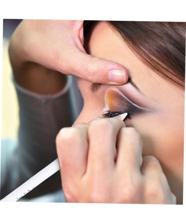 Angoily 24pcs Eyeliner Pencil Eyeshadow White Pencil Makeup Tools Eyeliner Cosmetics Wooden Pole Brush Woman - Buy Online on GoSupps.com