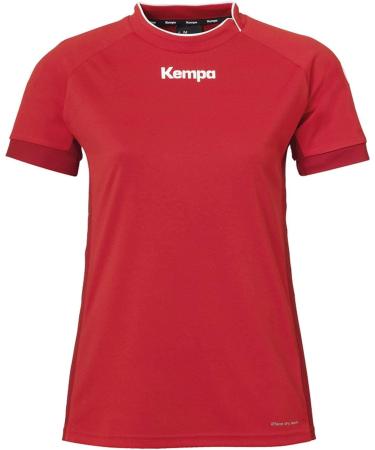 Kempa Women Prime Jersey S Red/Chilirot - Stylish Sportswear for Champions | International Shipping Available - Buy Online on GoSupps.com