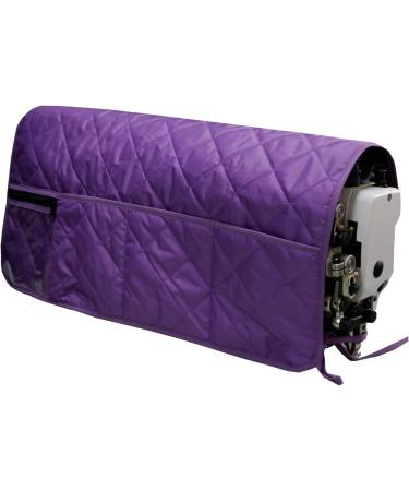 Sewing Machine Table Pad with 4 Pockets - Purple Dust Cover for Accessories Organizer - Buy Online on GoSupps.com