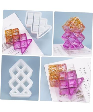 NUOBESTY 3 Pcs Box Storage Box Mold Jewelery Organizer DIY Crafts Casting DIY Molds Lipstick Decorate Whitex3pcs 13.7X9.5cmx3pcs - Buy Online on GoSupps.com