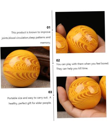 Buy Healeeved Sea Willow Health Ball Set - 6 Trigger Point Baoding Massage Balls for Stress Relief & Wellness - International Shipping Available - Buy Online on GoSupps.com