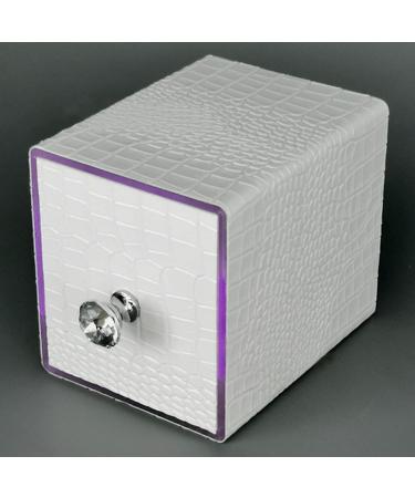 Fairnull Manicure Drill Organizer with Integrated LED - White | Perfect Storage for Nail Drills | International Shipping Available - Buy Online on GoSupps.com
