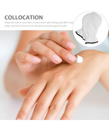 FOMIYES Moufles Hydratants pour Mains S ches en Gel de Spa Exfoliants Soin Mains Taille Unique Conservation Chaleur Masque pour Soin Peau Domicile - Buy Online on GoSupps.com