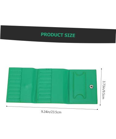 Healeved 1pc Grinding Diamond Storage Bag Tool Organizer Bag Salon Supply Grinding Head Storage Bag Pearl Hairbands Women Grinding Tool Bag Grinding Head Pouch Electric Skin Holder Nail 23.5x9.5cm Green - Buy Online on GoSupps.com