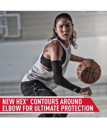 McDavid Compression Arm Sleeve with Padding | Rot M | Men and Women | Best Quality - Buy Online on GoSupps.com